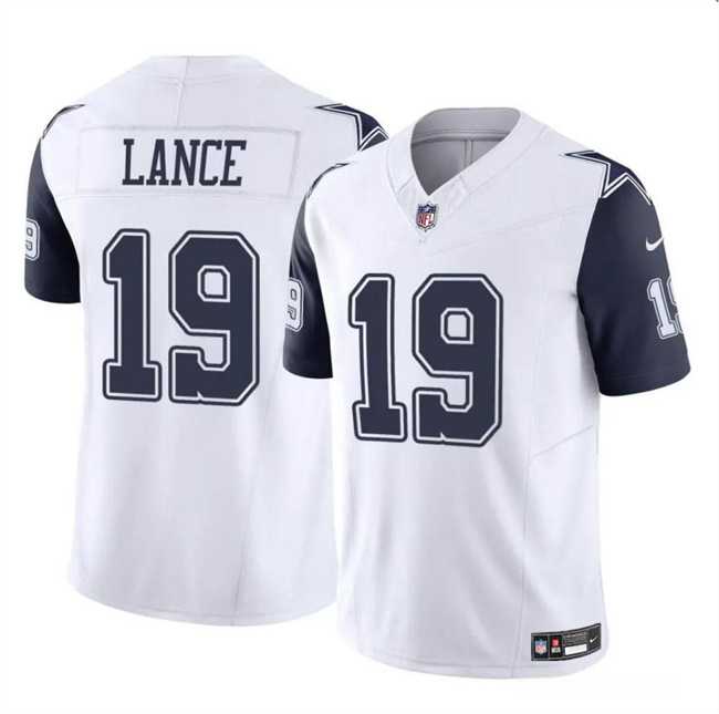 Men & Women & Youth Dallas Cowboys #19 Trey Lance White 2023 F.U.S.E Rush Limited Stitched Jersey->dallas cowboys->NFL Jersey